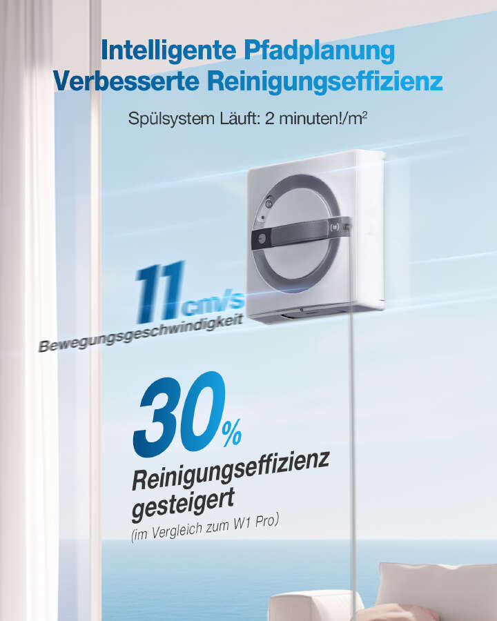 ECOVACS Akku-Fensterreinigungsroboter WINBOT W2 OMNI